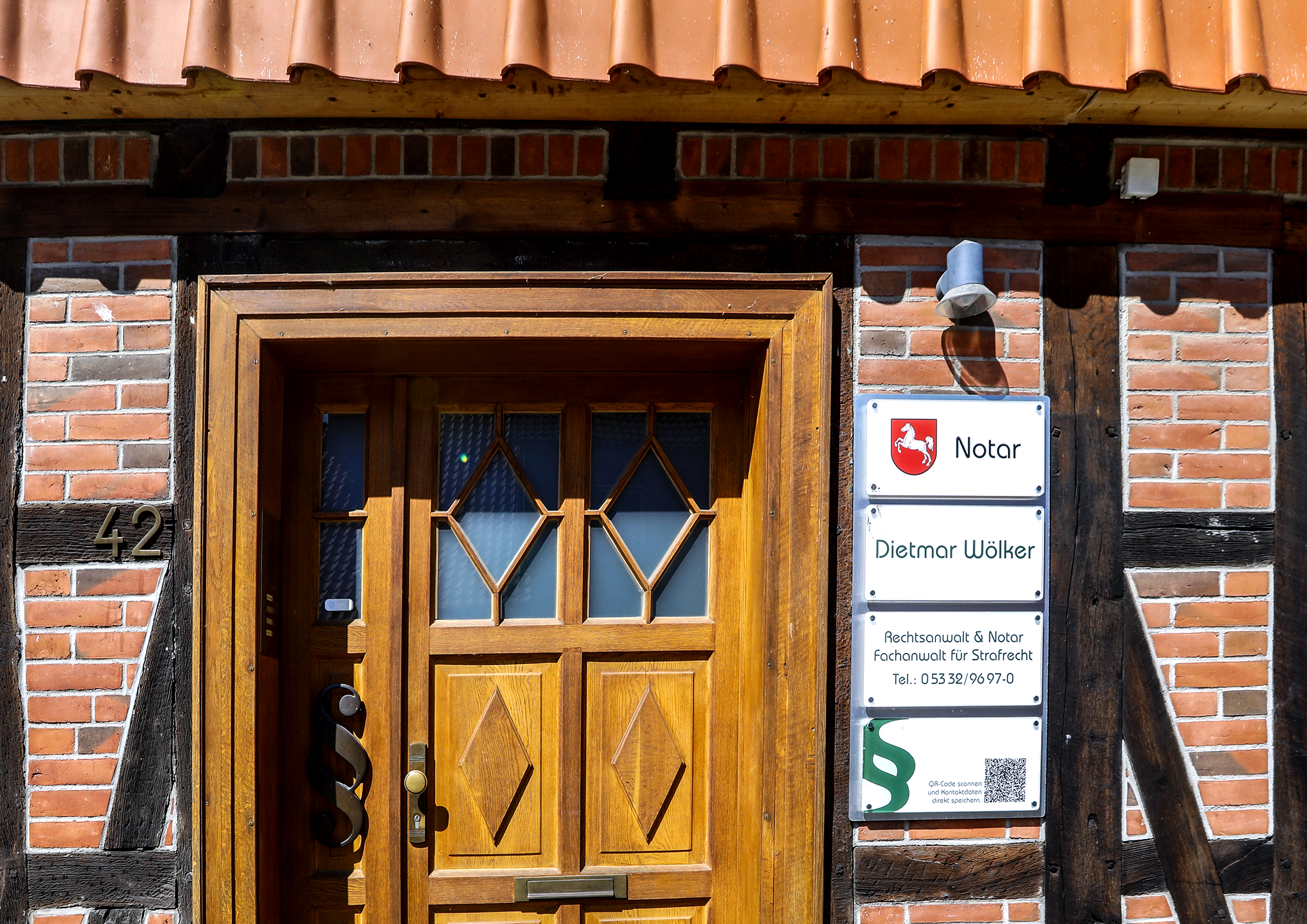 Kanzleieingang Braunschweiger Straße 42, Schöppenstedt