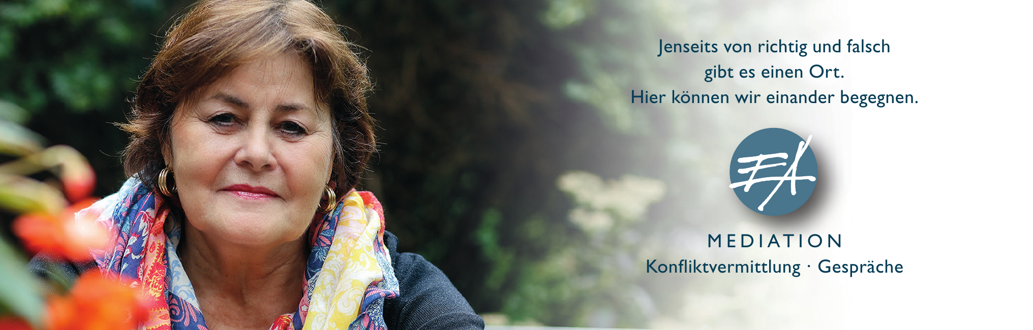 Mediation – Konfliktvermittlung und Gespräche mit Eva-Maria Albu